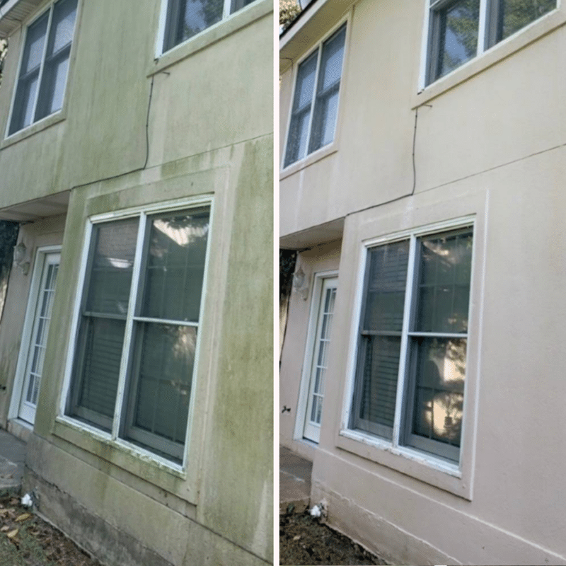 stucco house cleaning